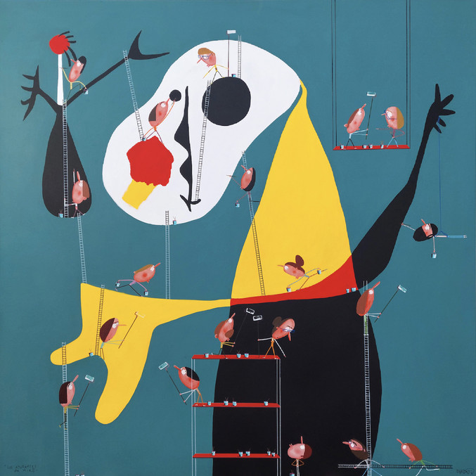 Moisés Yagües | Los Ayudantes de Miró