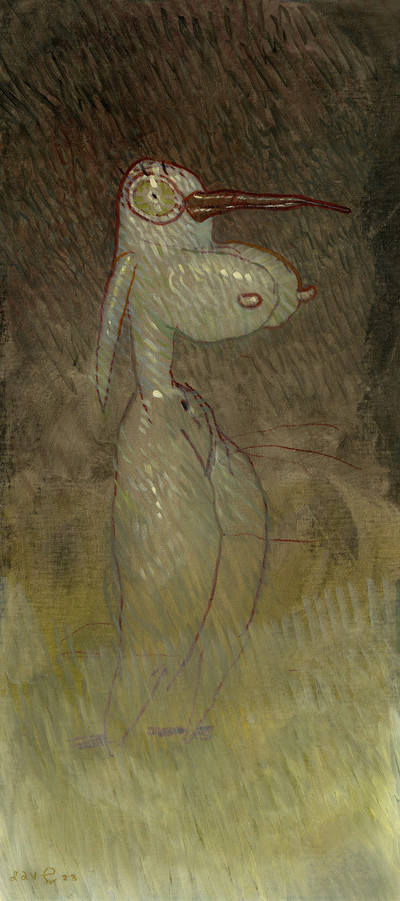 Dave Cooper | Eve (óleo sketch)