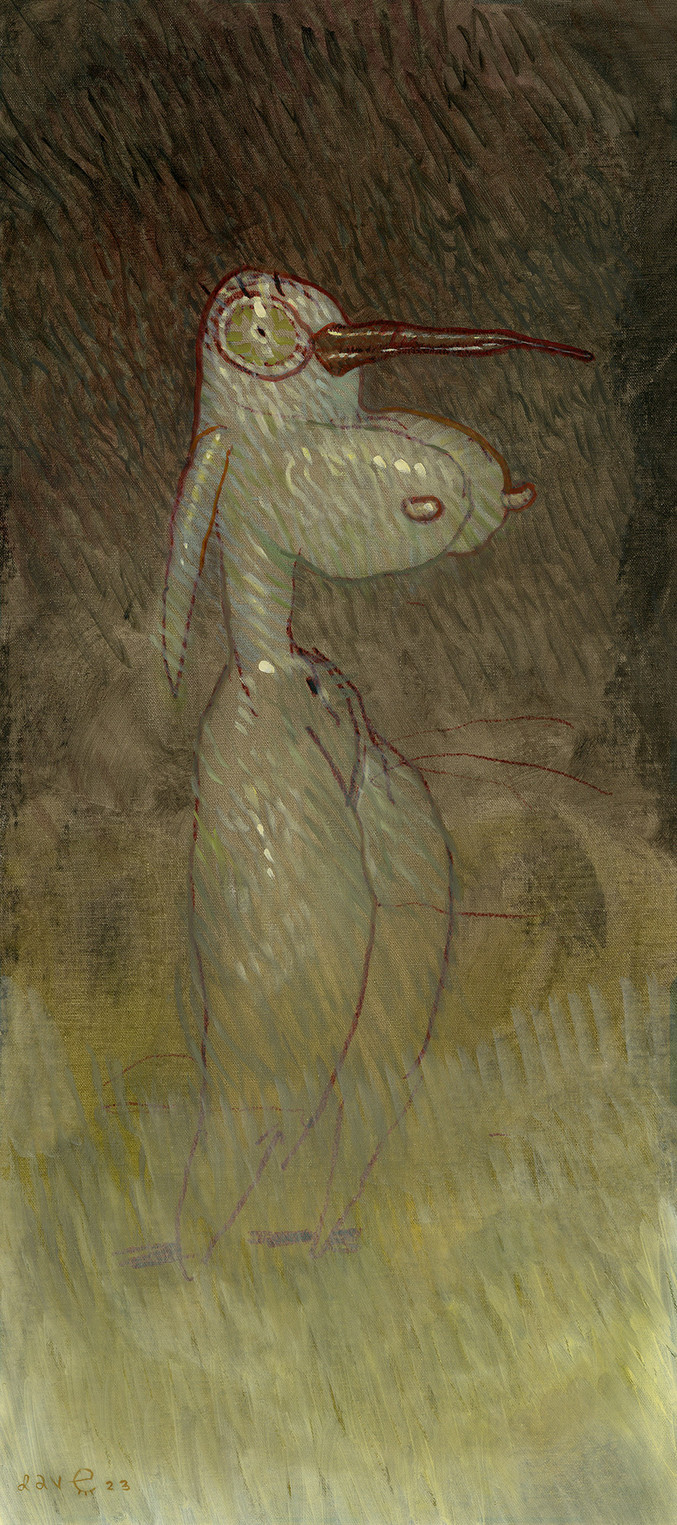 Dave Cooper | Eve (óleo sketch)