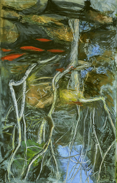 Carmen Van den Eynde | Reflejos en el estanque I Carmen Van den Eynde | Reflejos en el estanque I