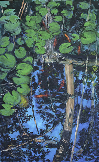 Carmen Van den Eynde | Reflejos en el estanque II Carmen Van den Eynde | Reflejos en el estanque II