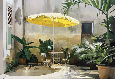 Antonio Barahona | La gran sombrilla Antonio Barahona | La gran sombrilla