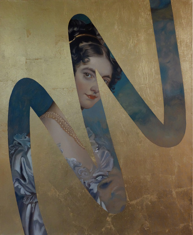 Lino Lago | Fake Abstract (Sir Thomas Lawrence)