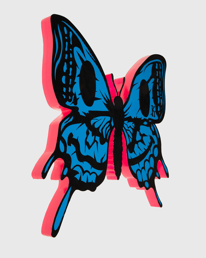 Killa Was Here | Blue Metamorfose Butterfly